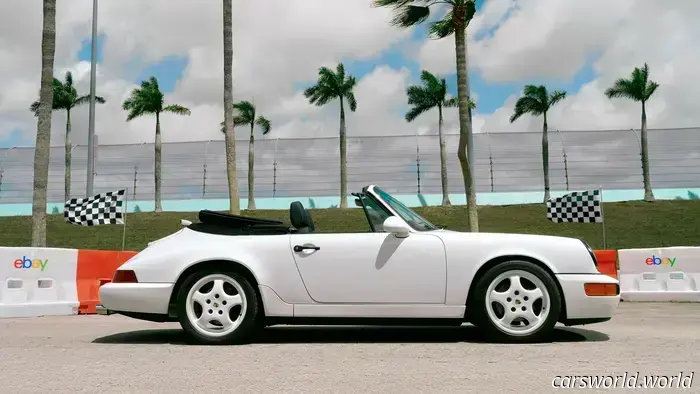 Этот Porsche 911 В винтажной одежде в стиле Vibe - это Вершина Майами