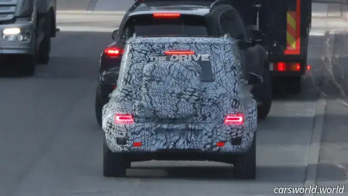 At last: The 'Baby' G-Class from Mercedes-Benz Caught Testing for the First Time