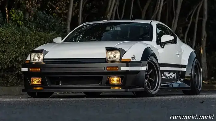 No es IA: un preparador japonés instaló faros escamoteables en un Toyota 86 moderno