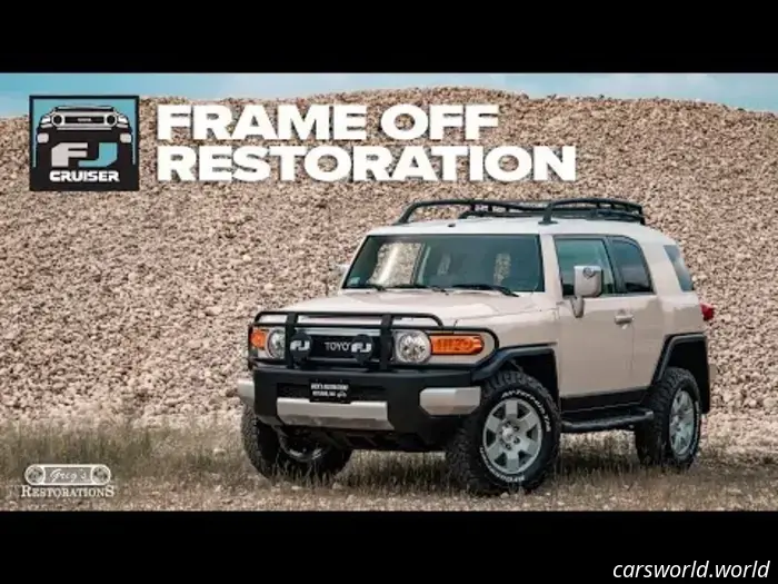 Questo Toyota FJ Cruiser del 2008 ha subito un restauro di 1.000 ore e — Wow