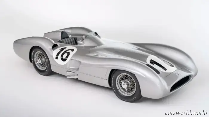 Iconic 1954 Mercedes-Benz W196R Sold for $54 Million, Becoming the Most Expensive Grand Prix Car in the World.