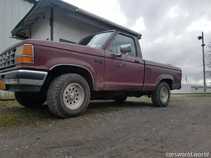 This Ford Ranger service truck, powered by an old John Deere engine, is set to endure longer than any of us.