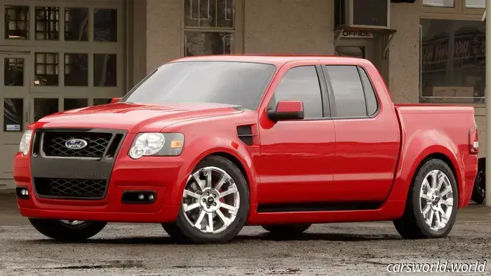 El olvidado Ford V8 Sport Trac Concept de 2005 sale a la venta en perfecto estado