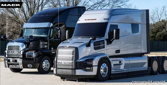 El Nuevo Camión Semi de Mack Tiene el Bulldog Más Aerodinámico de la Historia