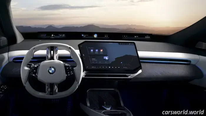 El BMW iX3 2026 se detiene casi por completo sin usar sus frenos.