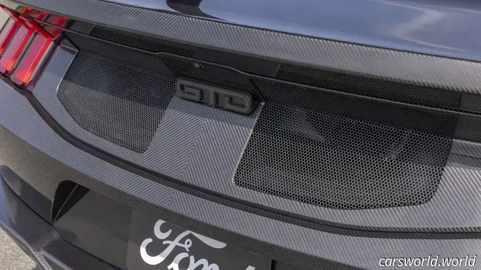 You can now obtain a Ford Mustang GTD in complete naked carbon fiber.