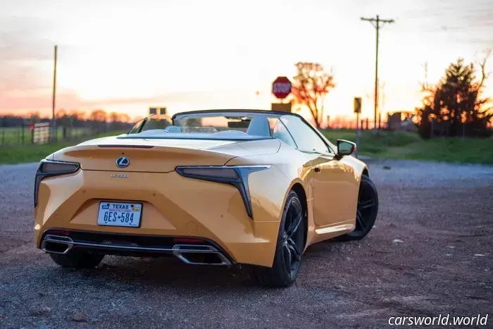 Recensione della Lexus LC 500 Convertibile 2025: Incontra i Tuoi Eroi
