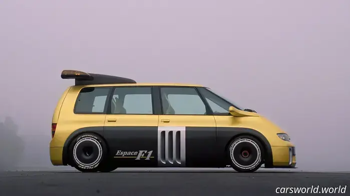 Hot Wheels представляет минивэн Renault Espace F1 с двигателем V10.