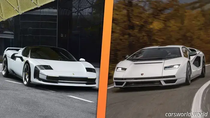 Является ли Ferrari SC40 лучшей данью, чем новый Countach?