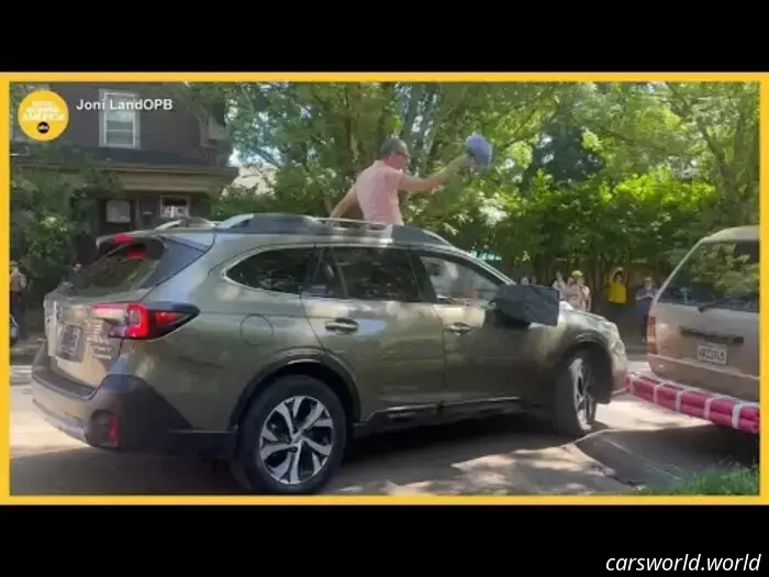 La competizione di parcheggio in parallelo del quartiere è il mio tipo di festa di quartiere