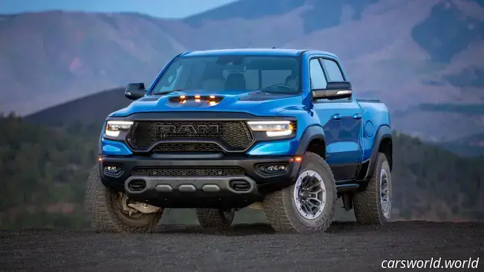 La Fuga del Concesionario afirma que Hemi V8 Ram 1500 y TRX Más Potente Llegarán el Próximo Año