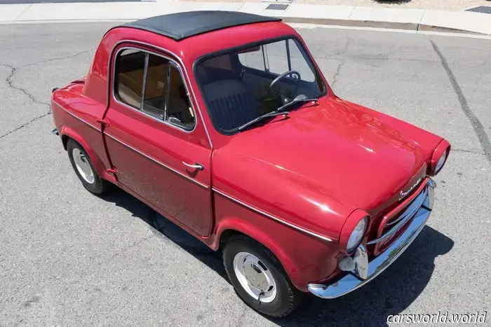 Vespa's Microcar from the 1950s was just as adorable as its scooters.
