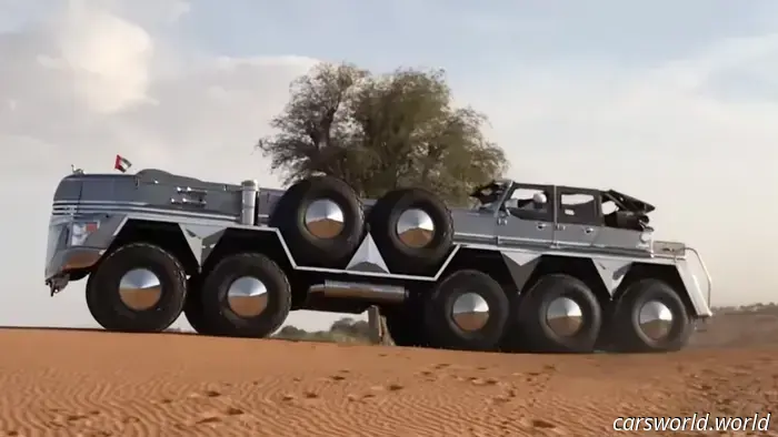 Этот 10-колёсный шейх-мобиль — моя самая нелюбимая машина в мире.