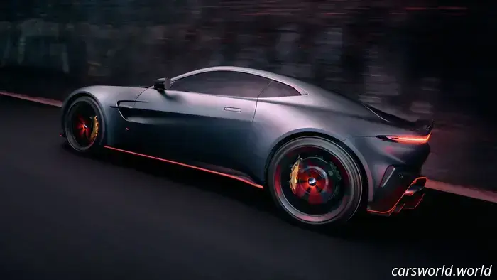 El Aston Martin Vantage S de 2026 tiene un splitter que a los aficionados del Hellcat les encantará