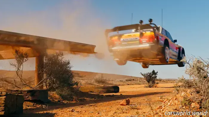 Travis Pastrana lanza el Subaru Brataroo por los aires en Australia en el Gymkhana 'Aussie Shred'