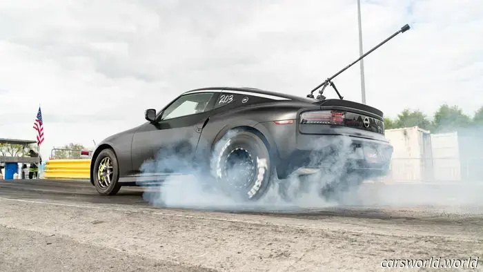 Modified Nissan Z Completes Quarter Mile in 9.23 Seconds Using Stock Engine Block