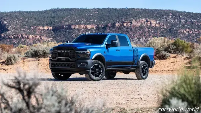 Ram Power Wagon переходит на дизель в 2027 году.