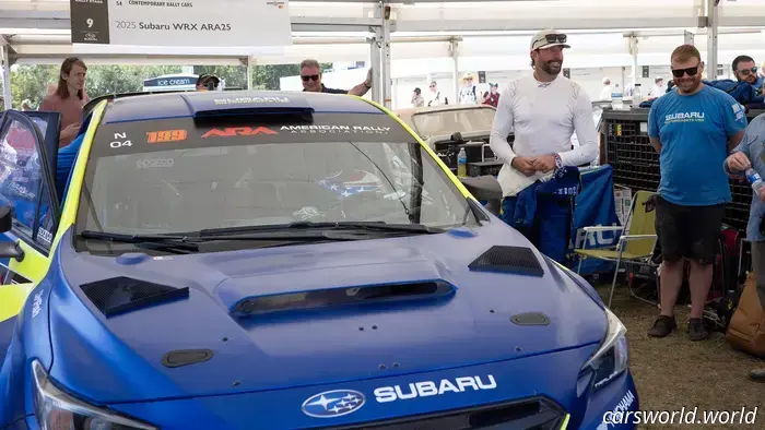 Experiencing a ride with Travis Pastrana in a Subaru rally car is pure chaos in its most elegant form.