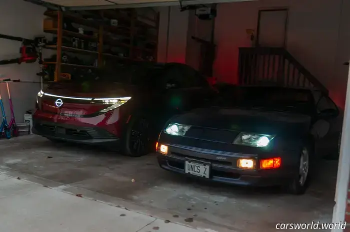 В новом Nissan Leaf есть множество пасхалок к 300ZX.