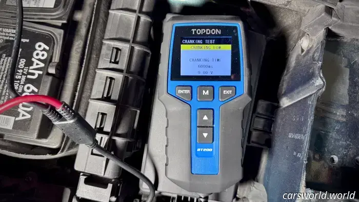 Topdon BT200 Battery and Charging System Tester: Practical Evaluation