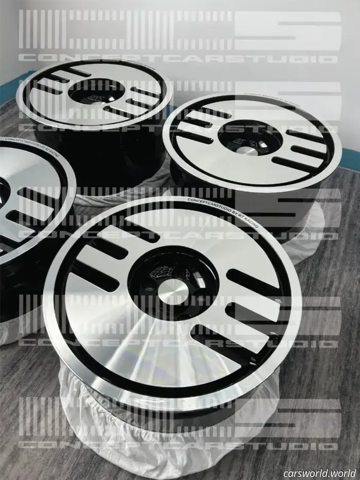 These wheels inspired by Hot Wheels transform your car into a toy that's life-sized.