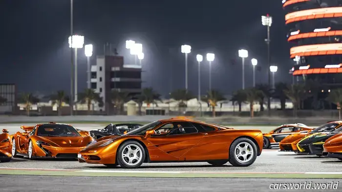 Questa è la più grande collezione di McLaren mai messa in vendita