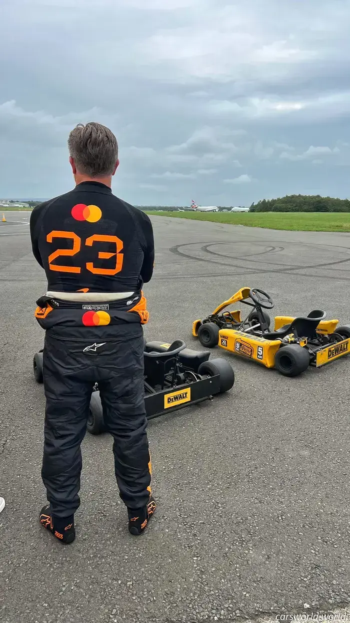 I witnessed F1 champion Lando Norris defeat his McLaren boss in a kart race, and it was an eye-opening experience for me.