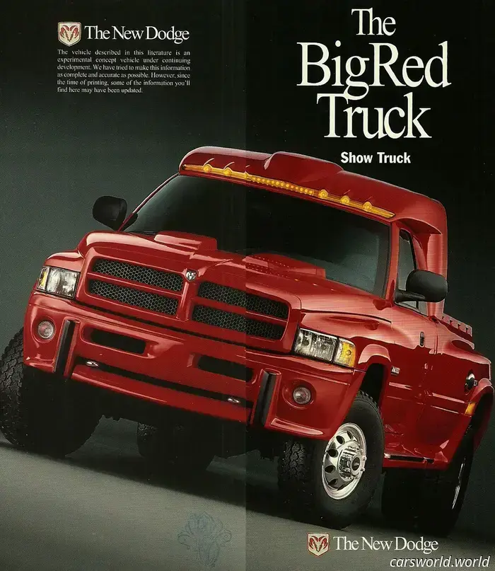 Dodge created this ’98 Ram with a Cummins to resemble a semi-truck, and then destroyed it.