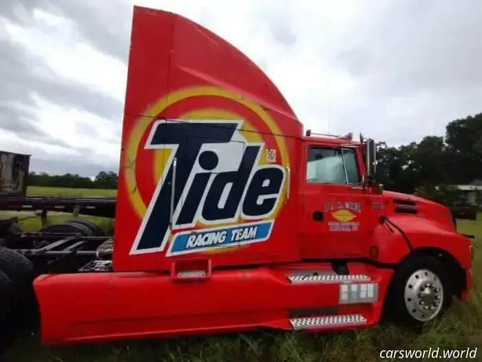 How Ricky Rudd’s Tide NASCAR Hauler Found Its Way to the Tobacco Fields