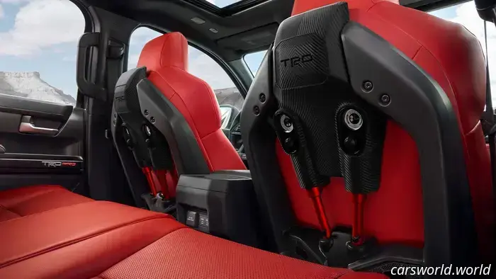 Аэросиденья Toyota наконец появляются в Tundra TRD Pro