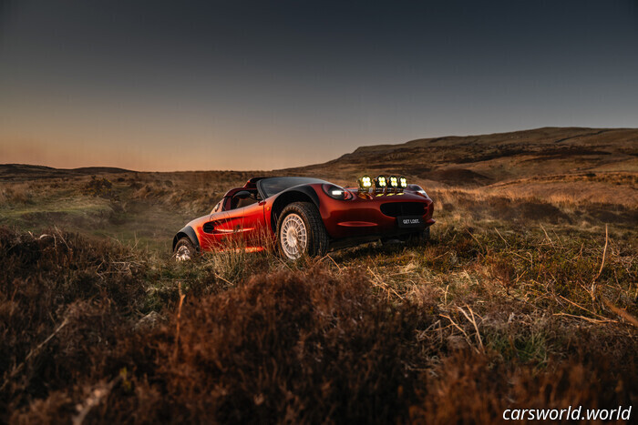 Esta Construcción Lotus Elise Safari Está Hecha para Abordar Senderos (y Baches)