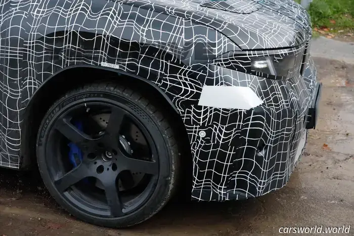 Caught on Camera: BMW's Inaugural Electric M Model