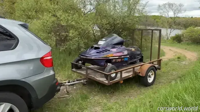 Poner Ruedas en una moto de nieve Lo convierte en un Triciclo Todoterreno Ruidoso
