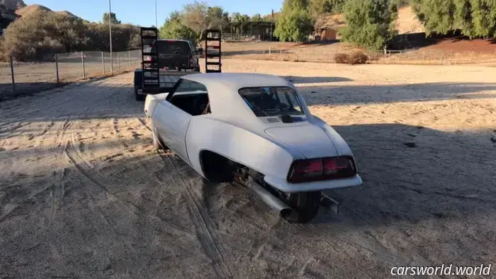 This Cursed Camaro Three-Wheeler on the Market Is Essentially a Honda Motorcycle.