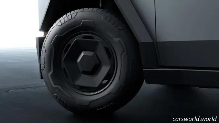 Las Ruedas De la Nueva Base Tesla Cybertruck Son la Primera Parte Que Me Gustó De the Stupid Thing