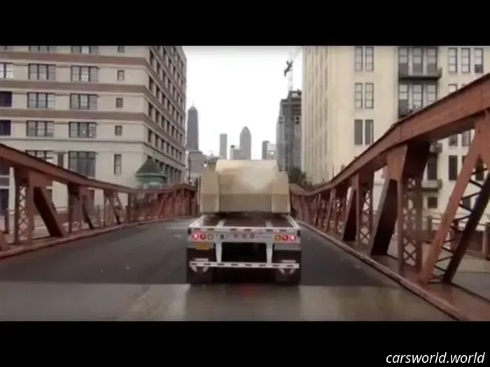 Why a 1957 Cadillac is Encased in Concrete in a Chicago Parking Garage
