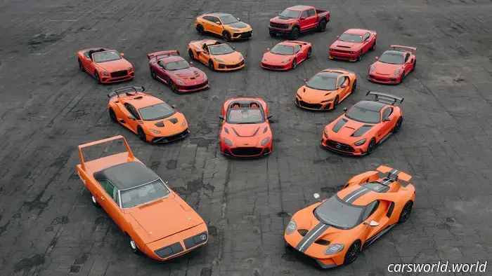 ¿Qué Ícono Automotriz Naranja Falta en la 'Colección Naranja' de Bonham?