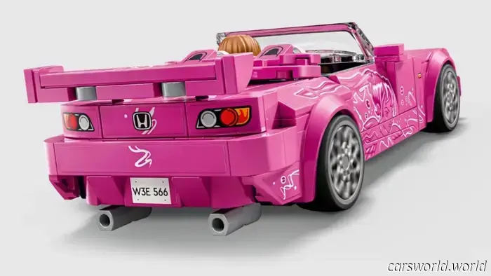 El Honda S2000 Rosado De Suki De '2 Fast 2 Furious' Es un Set de Lego Ahora