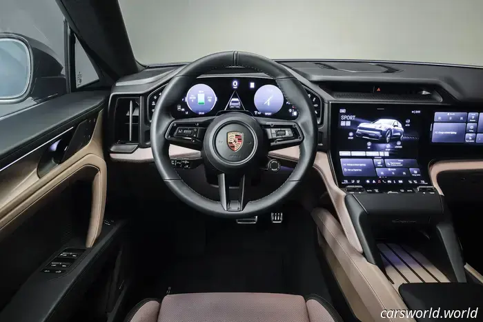 La Porsche Cayenne Electric 2026 è un veicolo elettrico da 111.000 dollari che può ricaricarsi senza fili