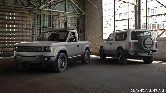 Conozca la Camioneta Slate: Una Camioneta Eléctrica de 2 Puertas y 2 20K Con Ventanas de Manivela y Sin Pantalla Táctil
