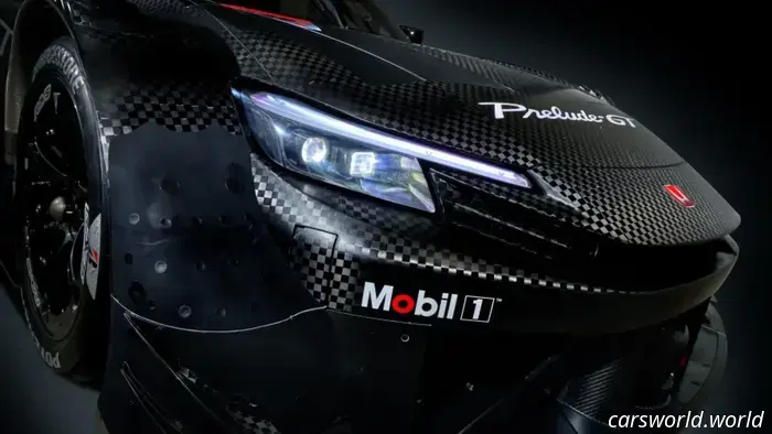 La Honda Prelude sembra pazzesca come un'auto da corsa Super GT da 650 CV