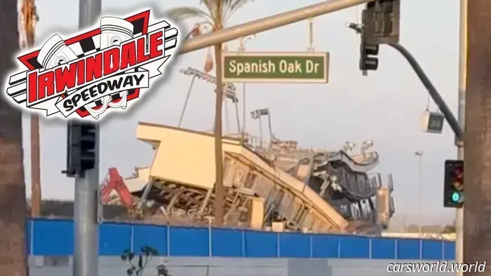 Irwindale Speedway is being dismantled following years of uncertainty.