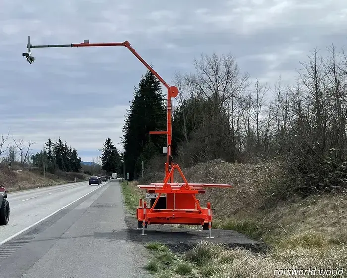 These speed cameras are mailing out notices to individuals, but they are not citations.