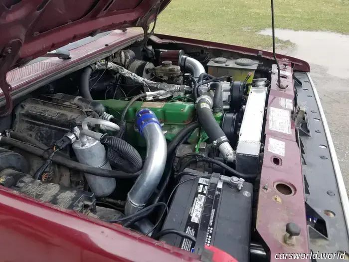 This Ford Ranger service truck, powered by an old John Deere engine, is set to endure longer than any of us.