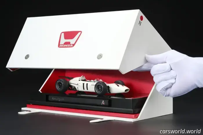Este modelo de Honda F1 tiene un precio superior al de un automóvil real.