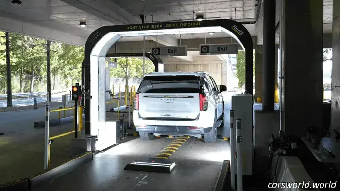 Esto Es Lo Que Sucede Cuando el Escáner de IA de Hertz Encuentra Daños en Su Alquiler