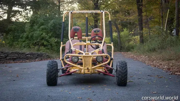 I Finally Acquired My Dream Car from Middle School: A Two-Seat Go-Kart