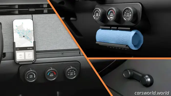 Menos Es Más: Slate Trae de Vuelta Perillas de HVAC, Ventanas de Manivela y un Tablero Sin Pantalla