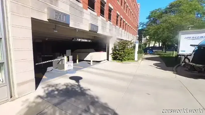 Why a 1957 Cadillac is Encased in Concrete in a Chicago Parking Garage