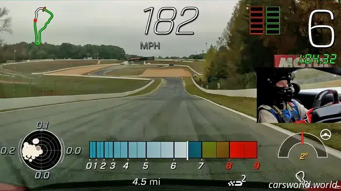 A bordo: Guarda la Chevy Corvette ZR1 da 1.064 CV battere il record di giri di Road Atlanta